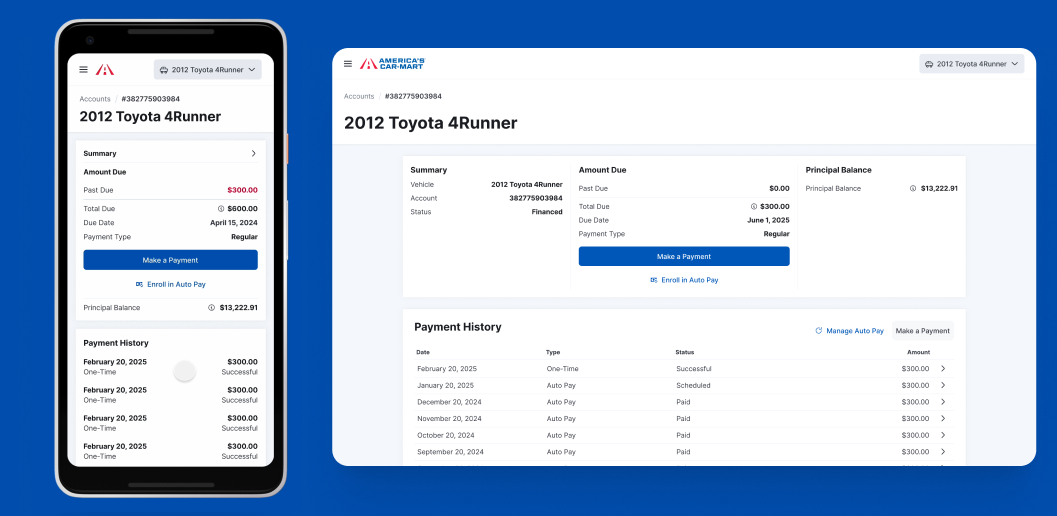 America's Car Mart project demo